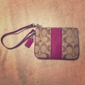 Coach wristlet